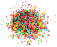 Rainbow<br> confetti