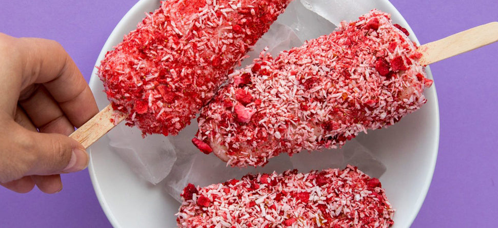 Strawberry Cheesecake Pops