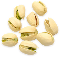Roasted<br> pistachios